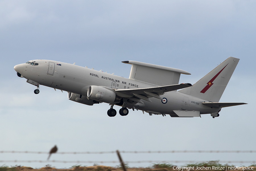 Royal Australian Air Force Boeing E-7A Wedgetail (A30-002) | Photo 187468