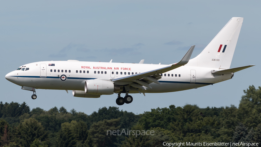 Royal Australian Air Force Boeing 737-7DT (A36-001) | Photo 172895