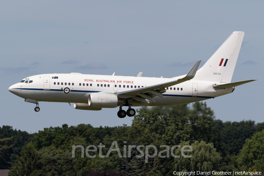 Royal Australian Air Force Boeing 737-7DT (A36-001) | Photo 173041