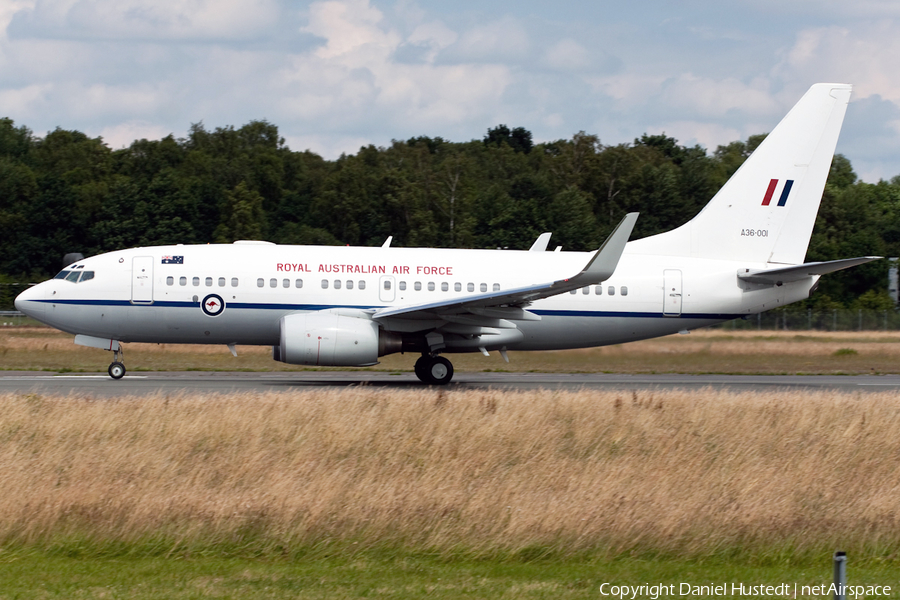 Royal Australian Air Force Boeing 737-7DT (A36-001) | Photo 479819