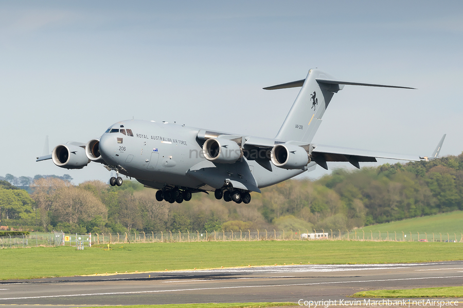 Royal Australian Air Force Boeing C-17A Globemaster III (A41-206) | Photo 242722