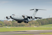 Royal Australian Air Force Boeing C-17A Globemaster III (A41-206) at  Glasgow - Prestwick, United Kingdom