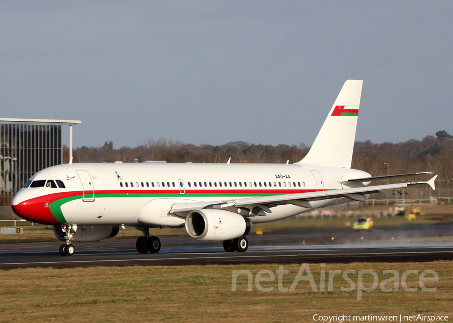 Oman Royal Flight Airbus A320-232 (A4O-AA) | Photo 362233