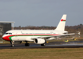 Oman Royal Flight Airbus A320-232 (A4O-AA) at  Farnborough, United Kingdom