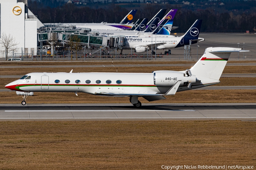 Oman Royal Flight Gulfstream G-V-SP (G550) (A4O-AE) | Photo 611030