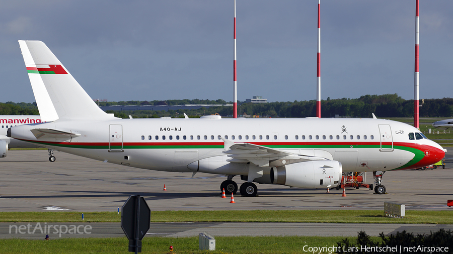Oman Royal Flight Airbus A319-133X CJ (A4O-AJ) | Photo 108529