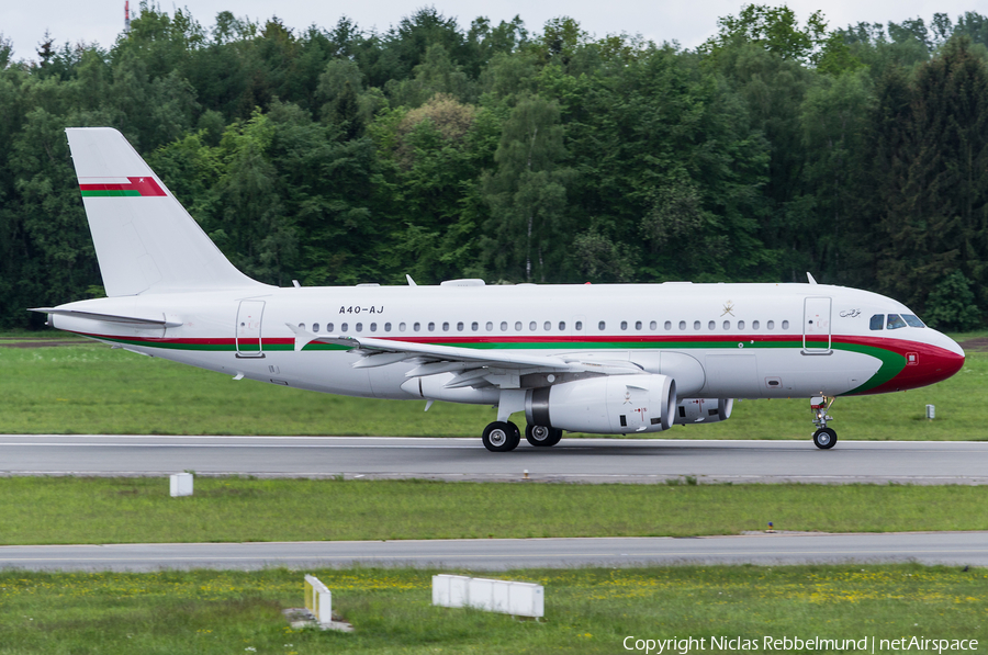 Oman Royal Flight Airbus A319-133X CJ (A4O-AJ) | Photo 249579