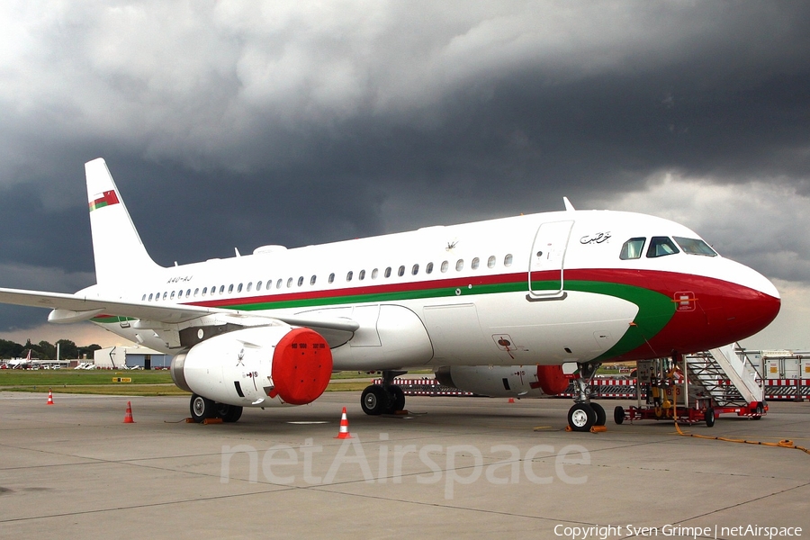 Oman Royal Flight Airbus A319-133X CJ (A4O-AJ) | Photo 344508
