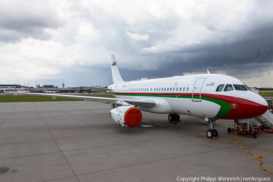 Oman Royal Flight Airbus A319-133X CJ (A4O-AJ) | Photo 345407