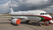 Oman Royal Flight Airbus A319-133X CJ (A4O-AJ) at  Hamburg - Fuhlsbuettel (Helmut Schmidt), Germany