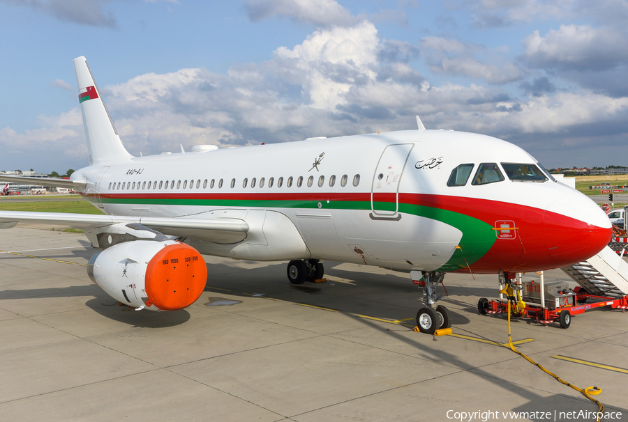 Oman Royal Flight Airbus A319-133X CJ (A4O-AJ) | Photo 422063