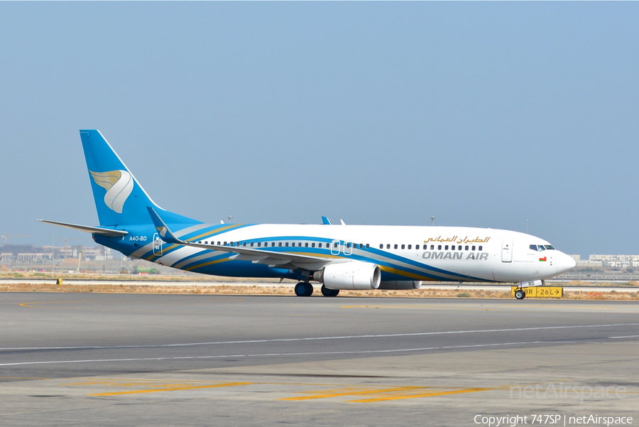 Oman Air Boeing 737-81M (A4O-BD) | Photo 32737