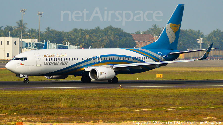 Oman Air Boeing 737-81M (A4O-BX) | Photo 182650