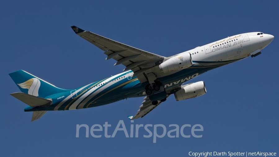 Oman Air Airbus A330-243 (A4O-DA) | Photo 229170