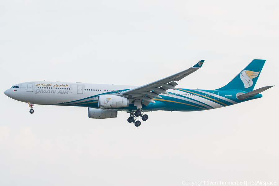 Oman Air Airbus A330-343X (A4O-DB) | Photo 326115