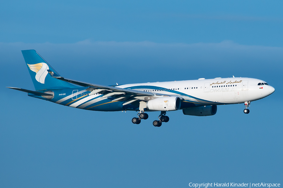 Oman Air Airbus A330-243 (A4O-DC) | Photo 308502