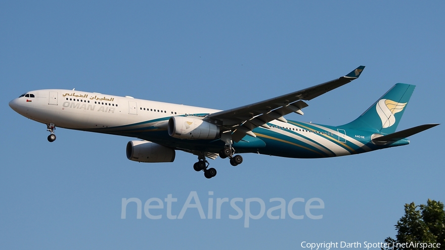 Oman Air Airbus A330-343 (A4O-DE) | Photo 210165