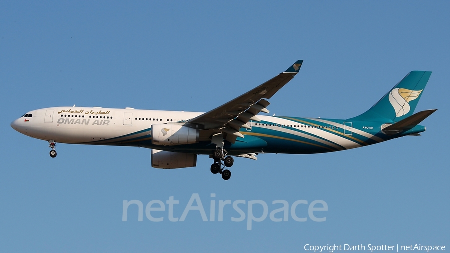 Oman Air Airbus A330-343 (A4O-DE) | Photo 210166