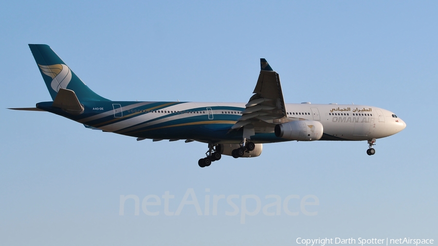Oman Air Airbus A330-343 (A4O-DE) | Photo 217122