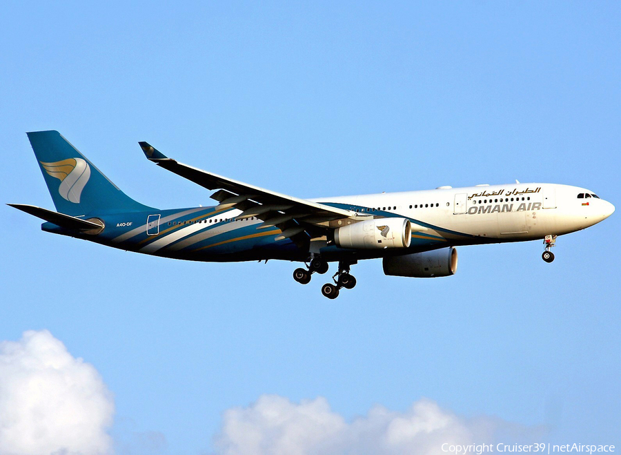 Oman Air Airbus A330-243 (A4O-DF) | Photo 76474