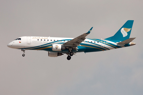 Oman Air Embraer ERJ-175LR (ERJ-170-200LR) (A4O-EA) at  Dubai - International, United Arab Emirates