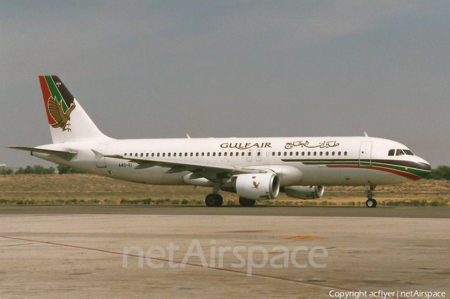 Gulf Air Airbus A320-212 (A4O-EI) | Photo 402082