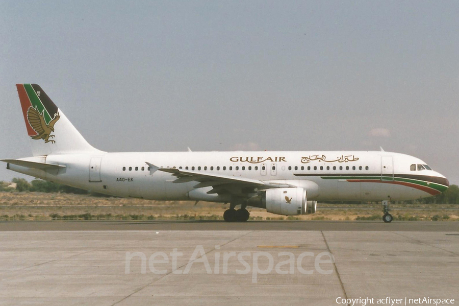 Gulf Air Airbus A320-212 (A4O-EK) | Photo 401801