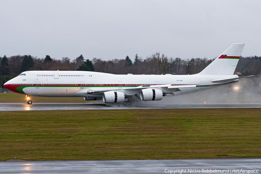 Oman Royal Flight Boeing 747-8H0(BBJ) (A4O-HMS) | Photo 362915