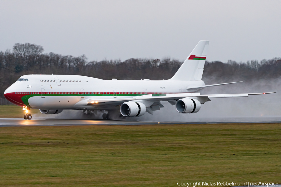 Oman Royal Flight Boeing 747-8H0(BBJ) (A4O-HMS) | Photo 362916