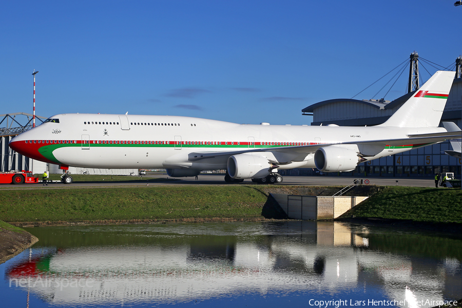 Oman Royal Flight Boeing 747-8H0(BBJ) (A4O-HMS) | Photo 371787