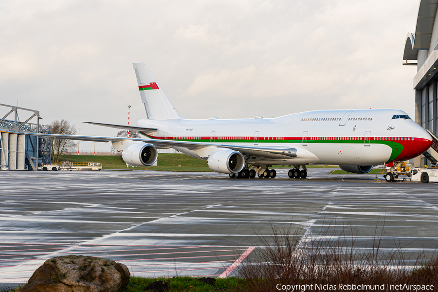 Oman Royal Flight Boeing 747-8H0(BBJ) (A4O-HMS) | Photo 372973