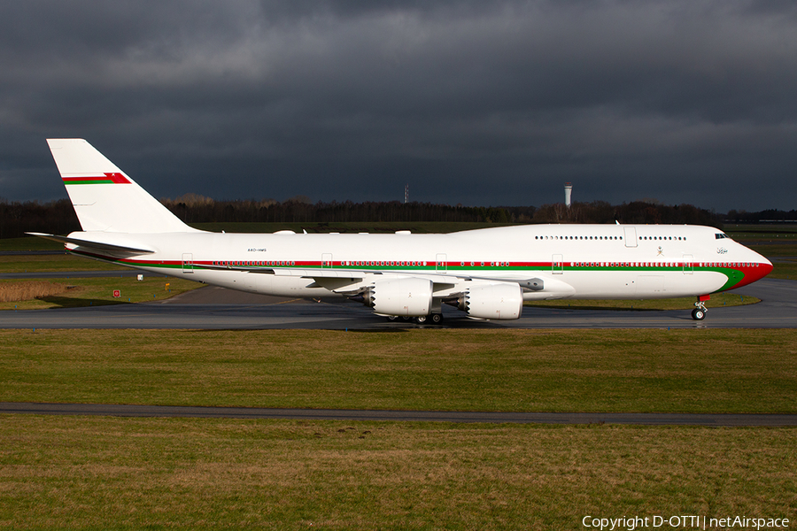 Oman Royal Flight Boeing 747-8H0(BBJ) (A4O-HMS) | Photo 374119