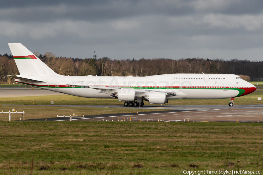 Oman Royal Flight Boeing 747-8H0(BBJ) (A4O-HMS) | Photo 374133