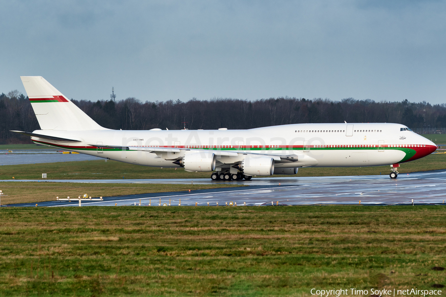 Oman Royal Flight Boeing 747-8H0(BBJ) (A4O-HMS) | Photo 374554