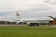 Oman Royal Flight Boeing 747-8H0(BBJ) (A4O-HMS) at  Hamburg - Fuhlsbuettel (Helmut Schmidt), Germany