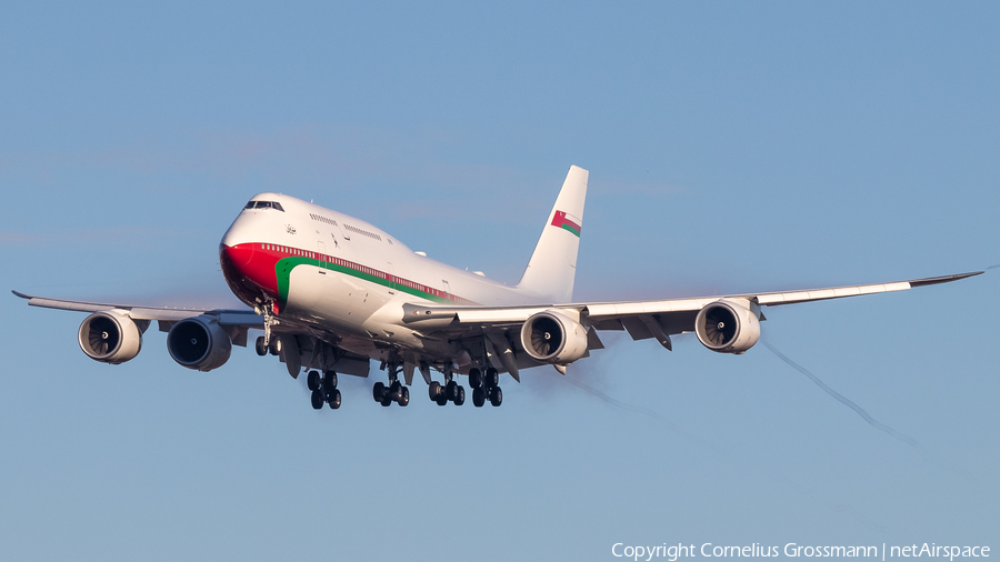 Oman Royal Flight Boeing 747-8H0(BBJ) (A4O-HMS) | Photo 413063