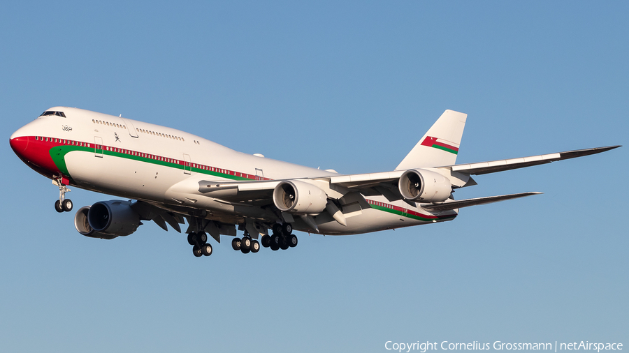Oman Royal Flight Boeing 747-8H0(BBJ) (A4O-HMS) | Photo 413064