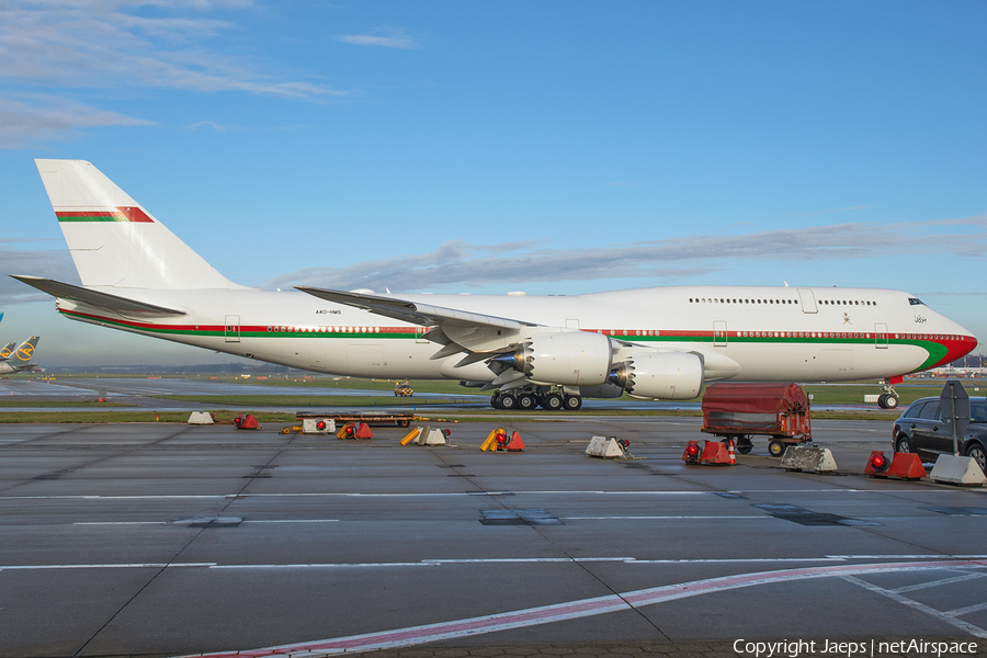 Oman Royal Flight Boeing 747-8H0(BBJ) (A4O-HMS) | Photo 413082