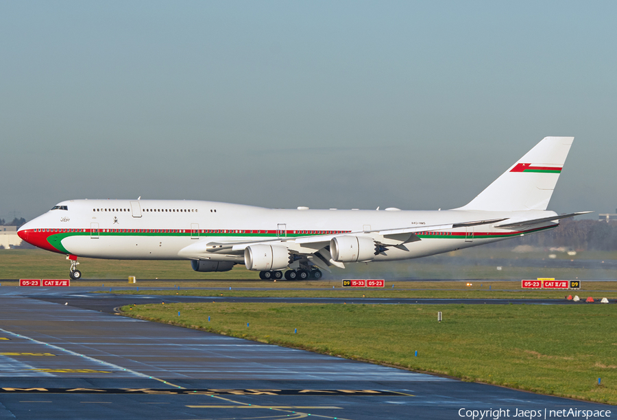 Oman Royal Flight Boeing 747-8H0(BBJ) (A4O-HMS) | Photo 413083