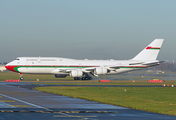 Oman Royal Flight Boeing 747-8H0(BBJ) (A4O-HMS) at  Hamburg - Fuhlsbuettel (Helmut Schmidt), Germany