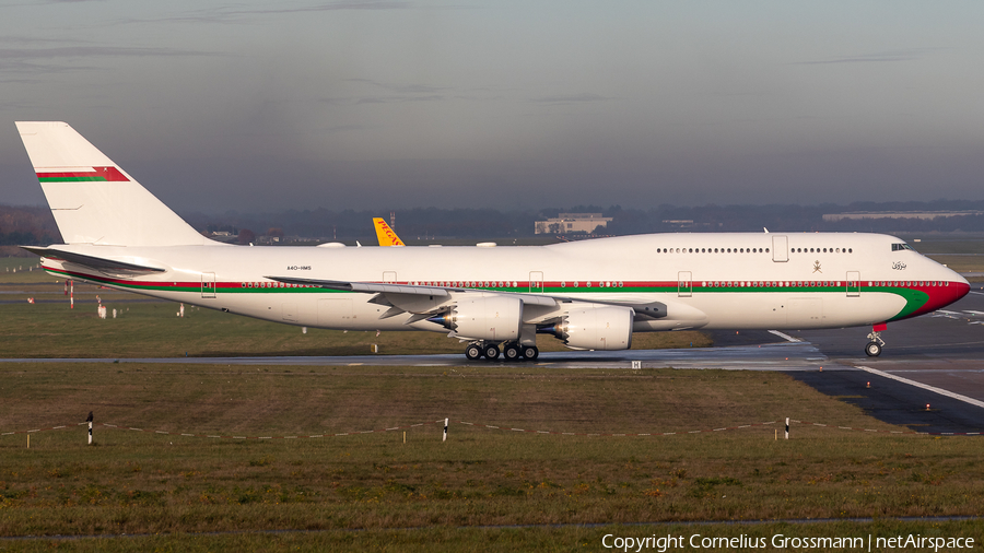 Oman Royal Flight Boeing 747-8H0(BBJ) (A4O-HMS) | Photo 413183