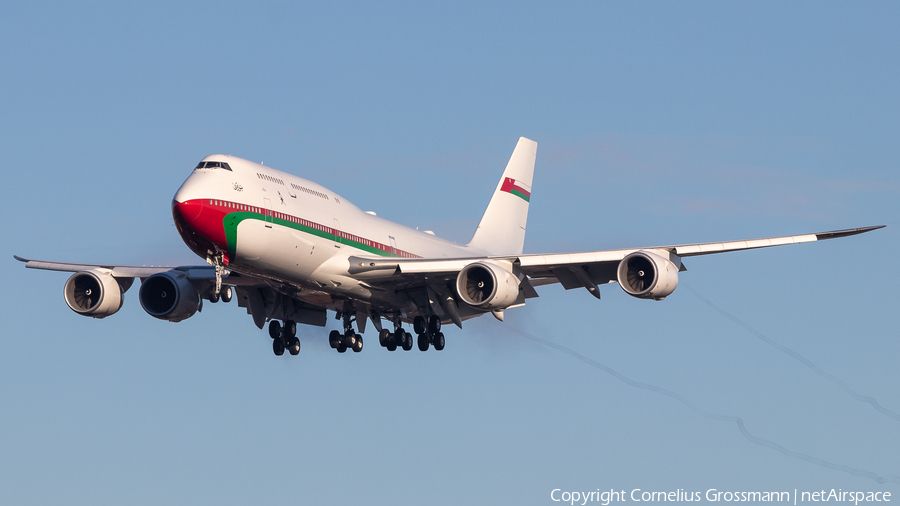 Oman Royal Flight Boeing 747-8H0(BBJ) (A4O-HMS) | Photo 413184