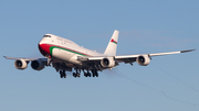 Oman Royal Flight Boeing 747-8H0(BBJ) (A4O-HMS) at  Hamburg - Fuhlsbuettel (Helmut Schmidt), Germany