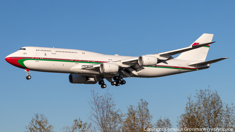 Oman Royal Flight Boeing 747-8H0(BBJ) (A4O-HMS) | Photo 413187