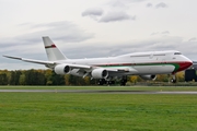 Oman Royal Flight Boeing 747-8H0(BBJ) (A4O-HMS) at  Hamburg - Fuhlsbuettel (Helmut Schmidt), Germany