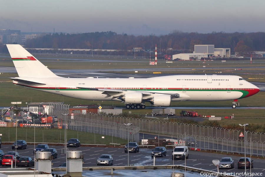 Oman Royal Flight Boeing 747-8H0(BBJ) (A4O-HMS) | Photo 440181