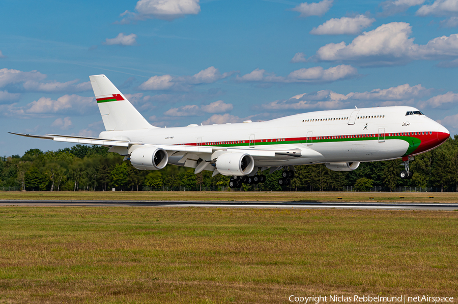 Oman Royal Flight Boeing 747-8H0(BBJ) (A4O-HMS) | Photo 524696