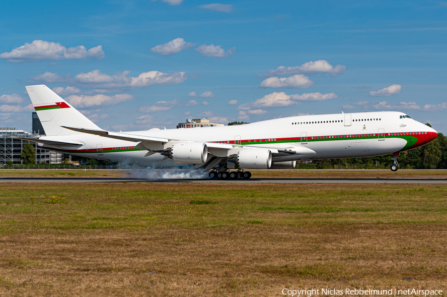 Oman Royal Flight Boeing 747-8H0(BBJ) (A4O-HMS) | Photo 524698