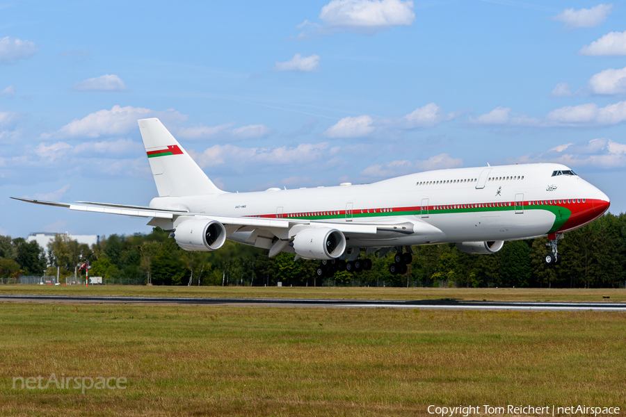 Oman Royal Flight Boeing 747-8H0(BBJ) (A4O-HMS) | Photo 524711