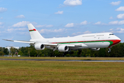 Oman Royal Flight Boeing 747-8H0(BBJ) (A4O-HMS) at  Hamburg - Fuhlsbuettel (Helmut Schmidt), Germany